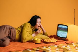 Woman watching tv 1 300x200 - Woman watching tv (1)