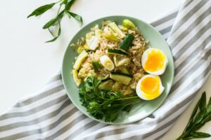 Healthy meal on a plate 300x200 - Healthy meal on a plate