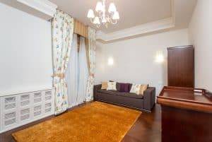 small living room with green carpet mat 300x201 - small living room with green carpet mat