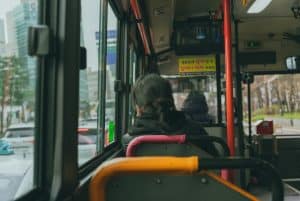 a commuter on a bus 300x201 - a commuter on a bus