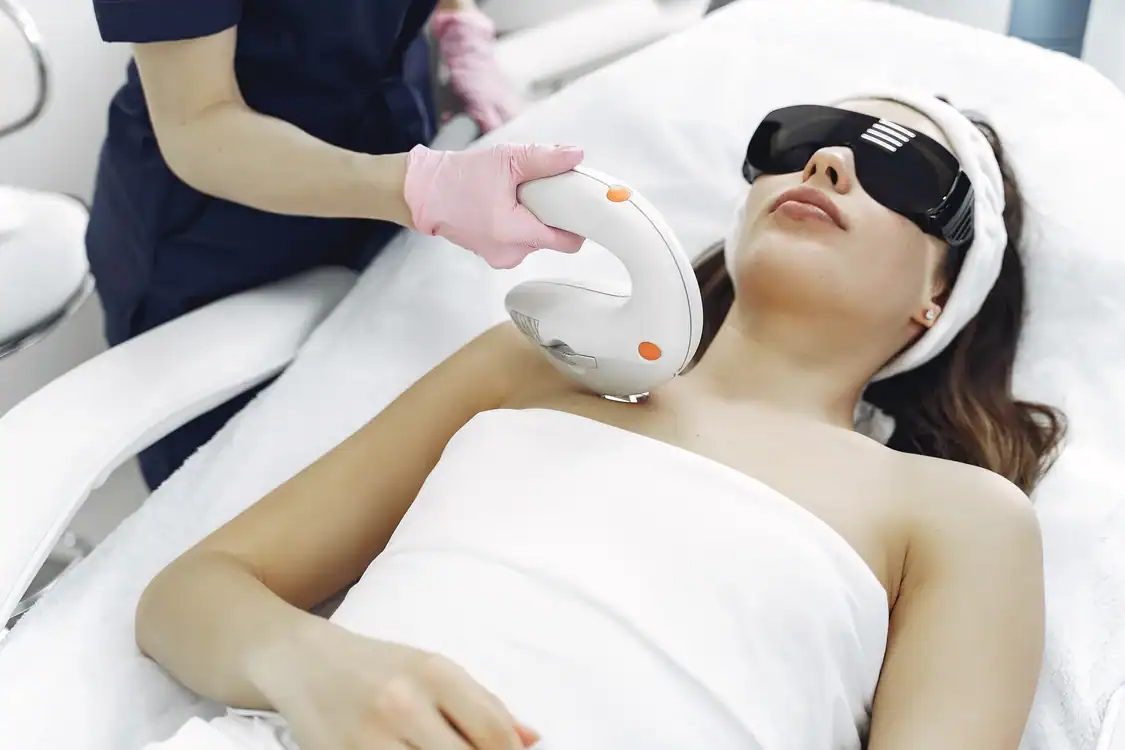 Australia Just Cracked Down on the Cosmetic Industry. Here's What Changed A woman receiving laser therapy - Australia Just Cracked Down on the Cosmetic Industry. Here's What Changed