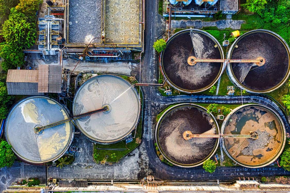 a water treatment plant in an industrial area - How the Gulf Desalination Boom Is Driving Demand for Corrosion-Resistant Stainless Plate