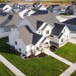 Aerial shot of a residential area 150x150 - Home